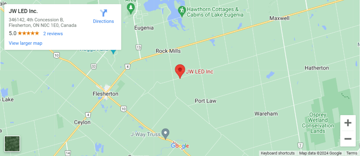 JW LED location