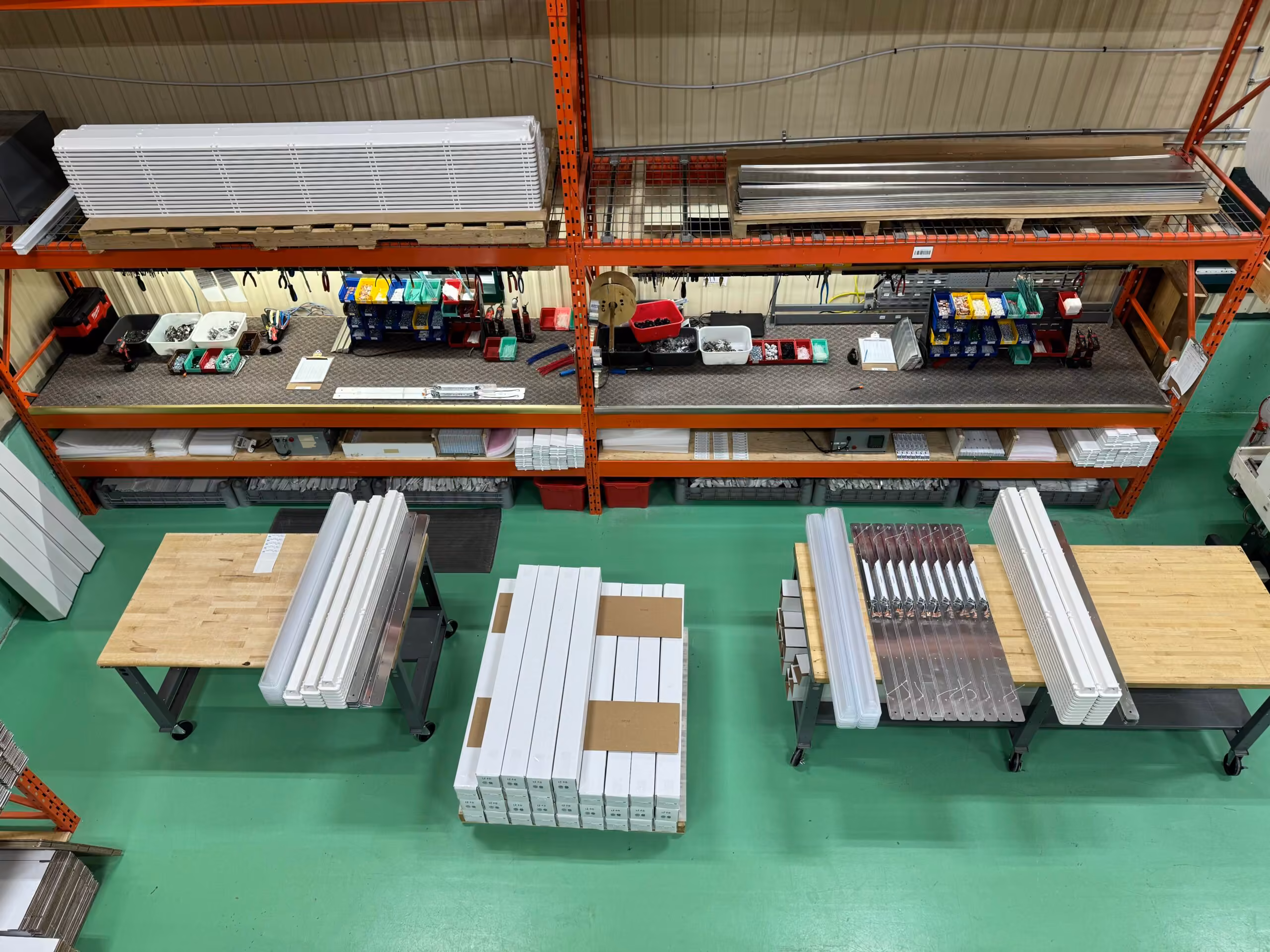 Manufacturing led lighting