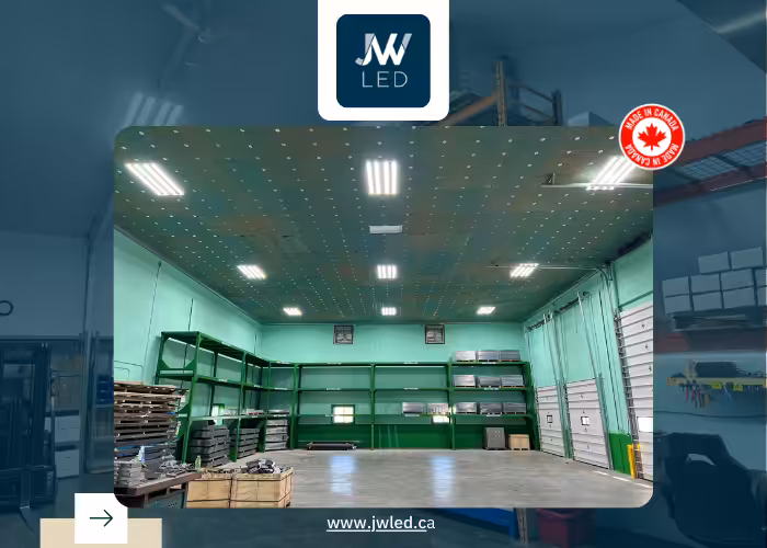 No.1 Commercial LED Lighting Supplier | JW LED Canada