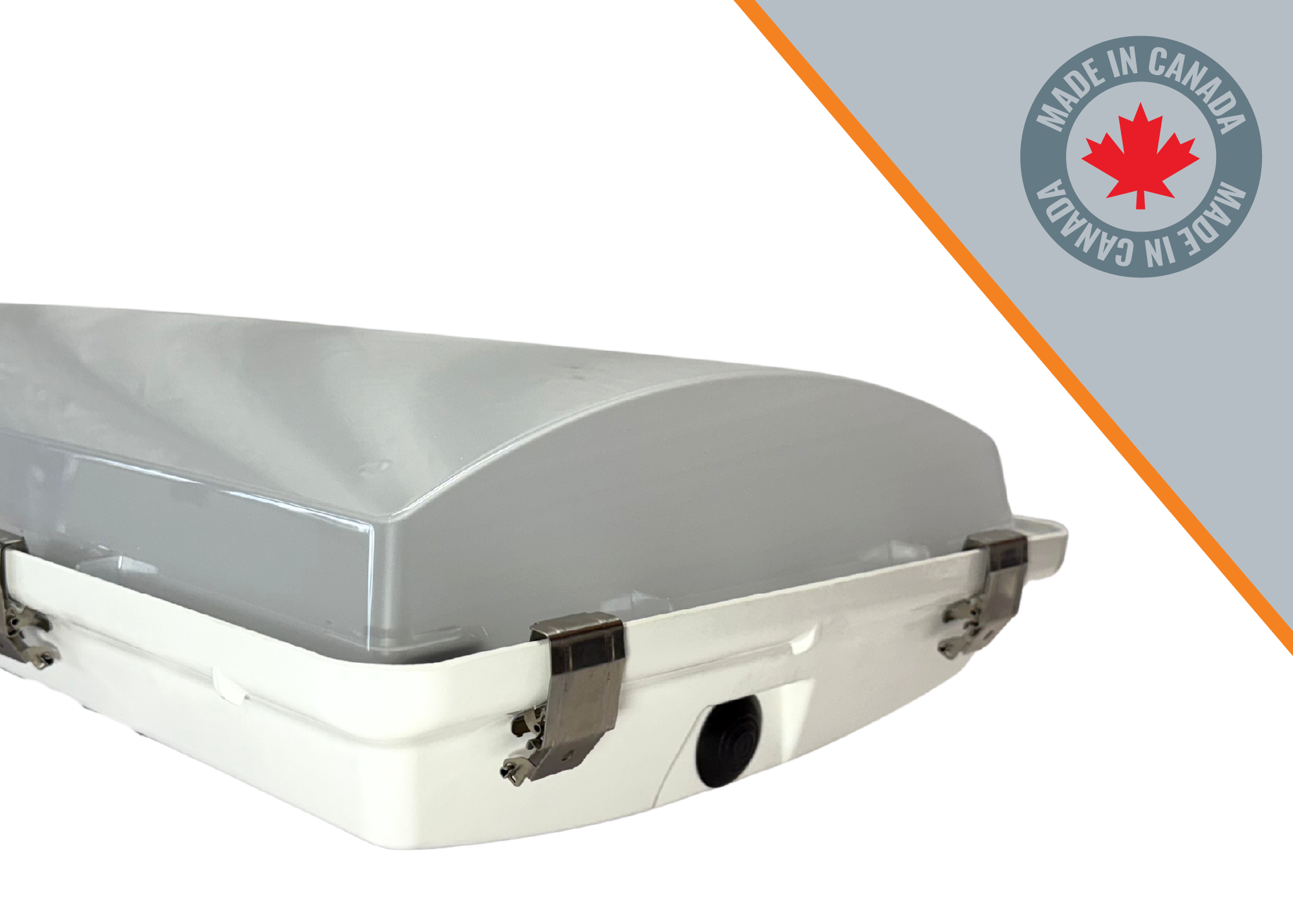 JW LED LZW2 Vaportight Wide 2' - Frosted Lens